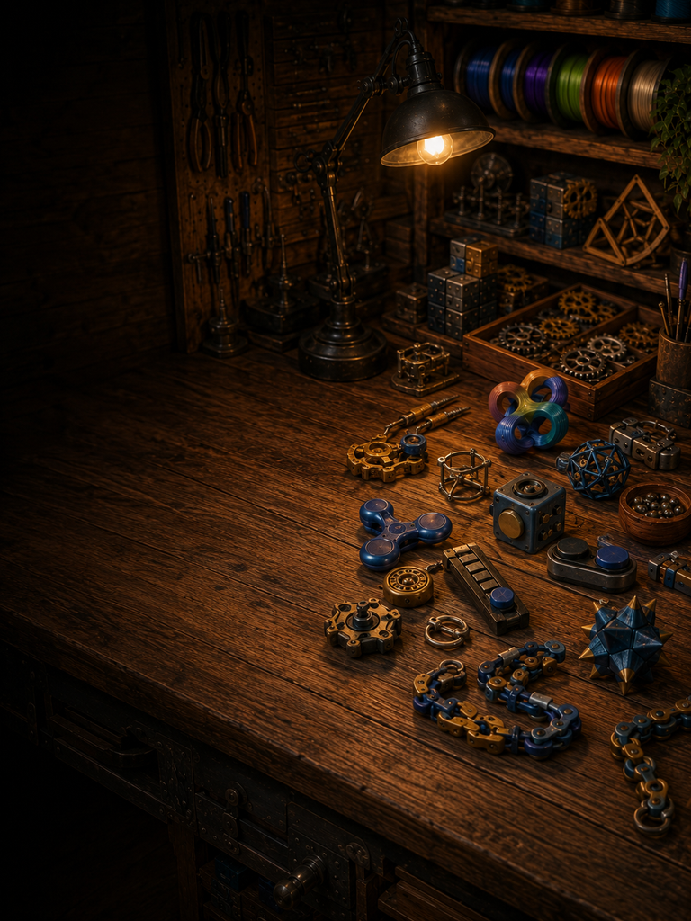 Fidget Frontier.
Click, spin, flex, fiddle, repeat